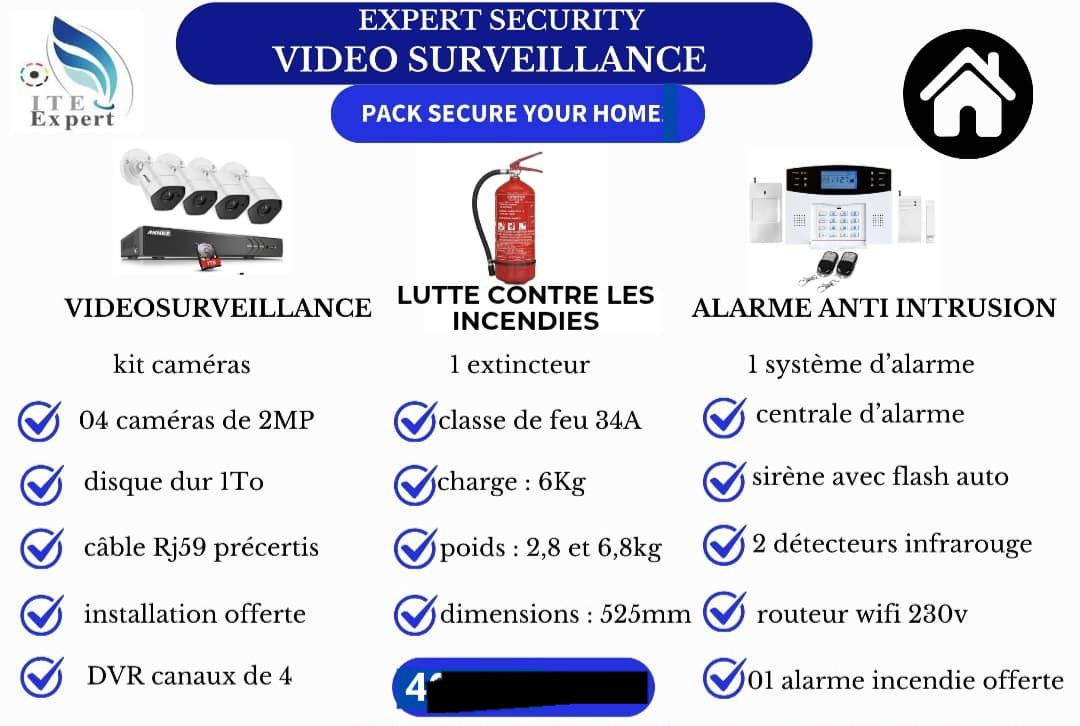 Expert security pack secure your home