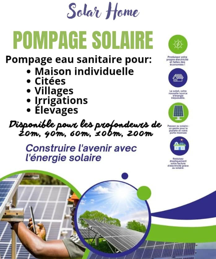 Pompage Solaire